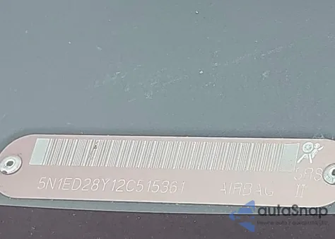 2002 Nissan Xterra Xe from USA, damaged, VIN 5N1ED28Y12C515361